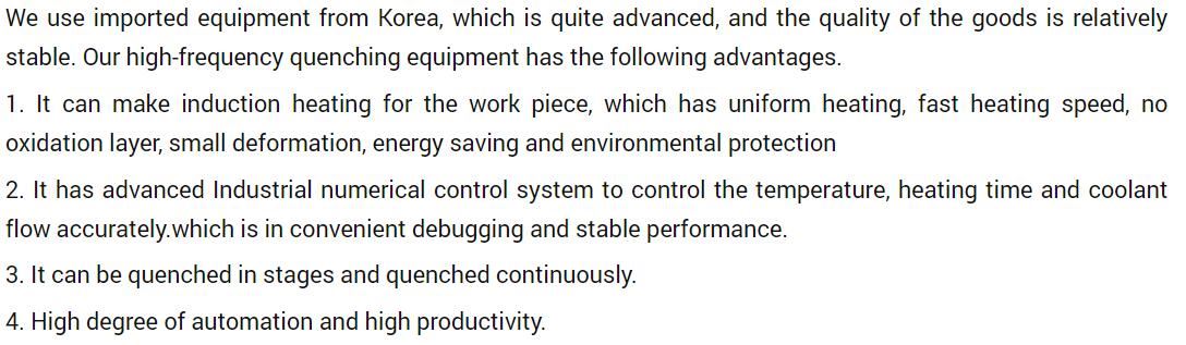 CBIES IMPACT BEAM STRENGTH AND ADWANTAGE